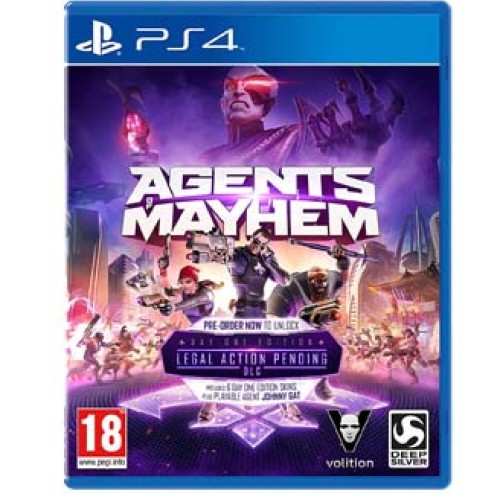Agents of Mayhem: Day One Edition -PS4 (Used)	